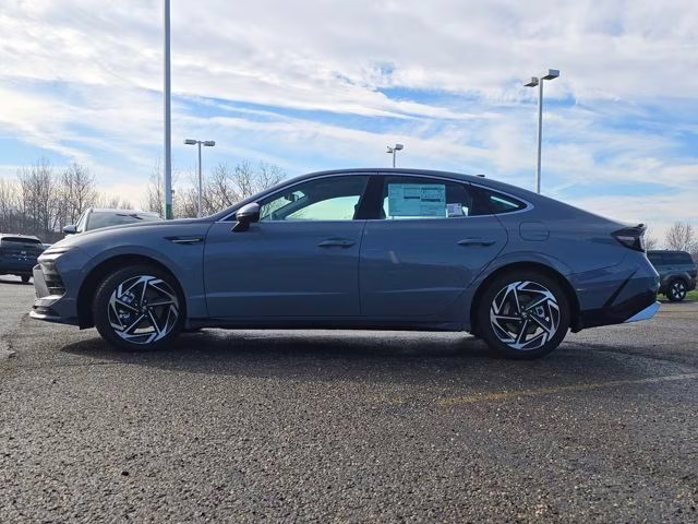2026 Transmission Blue Hyundai Sonata SEL Sport AWD Sedan