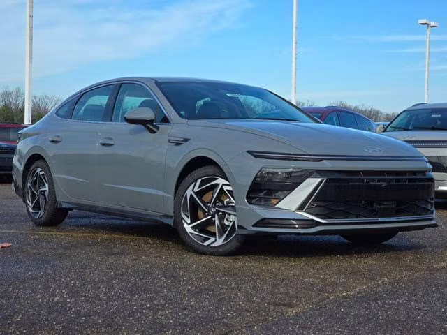 2026 Transmission Blue Hyundai Sonata SEL Sport AWD Sedan