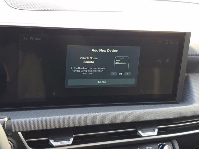 2026 Transmission Blue Hyundai Sonata SEL Sport AWD Sedan