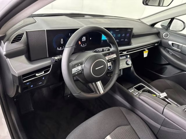 2026 Serenity White Hyundai Sonata SEL Sport FWD Sedan