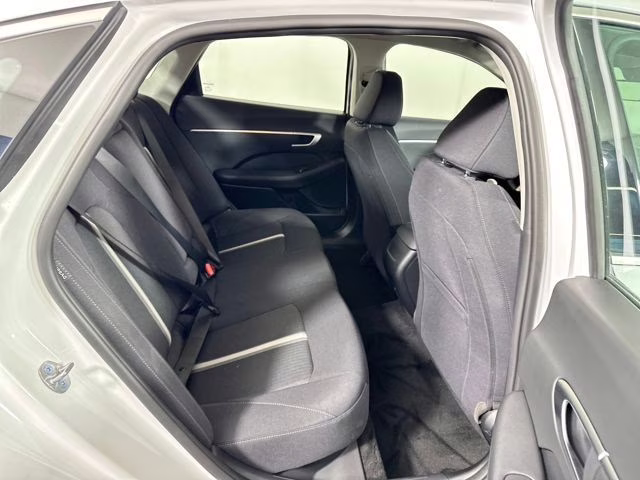 2026 Serenity White Hyundai Sonata SEL Sport FWD Sedan
