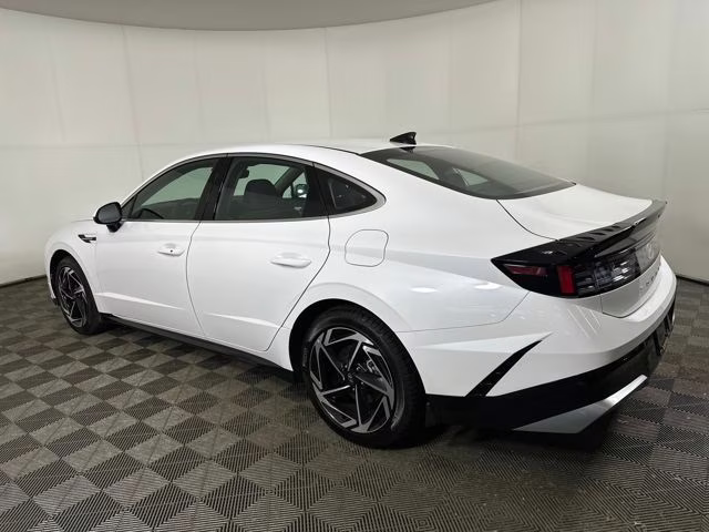 2026 Serenity White Hyundai Sonata SEL Sport FWD Sedan