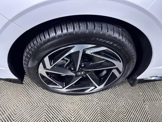 2026 Serenity White Hyundai Sonata SEL Sport FWD Sedan