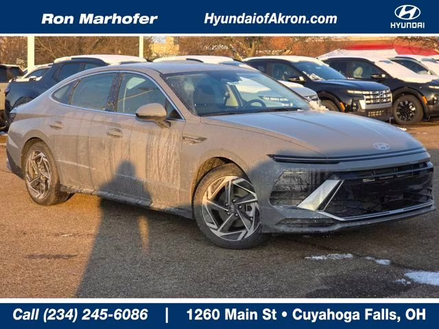 2026 Transmission Blue Hyundai Sonata SEL Sport AWD Sedan