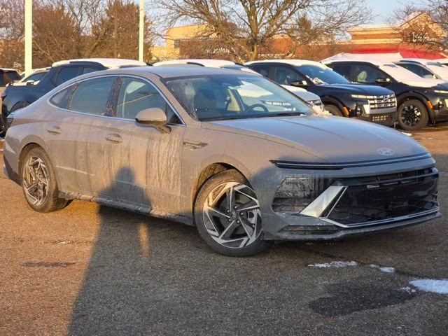 2026 Transmission Blue Hyundai Sonata SEL Sport AWD Sedan