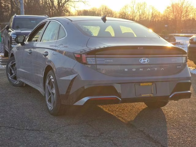 2026 Transmission Blue Hyundai Sonata SEL Sport AWD Sedan