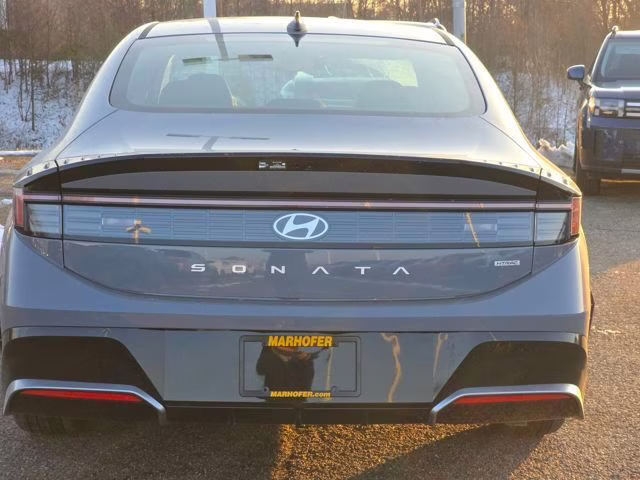 2026 Transmission Blue Hyundai Sonata SEL Sport AWD Sedan