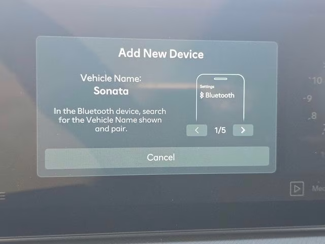 2026 Transmission Blue Hyundai Sonata SEL Sport AWD Sedan
