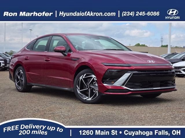 2026 Ultimate red Hyundai Sonata SEL Sport FWD Sedan