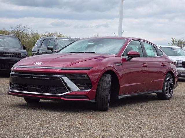 2026 Ultimate red Hyundai Sonata SEL Sport FWD Sedan