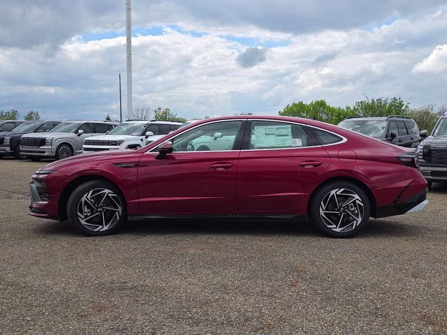 2026 Ultimate red Hyundai Sonata SEL Sport FWD Sedan