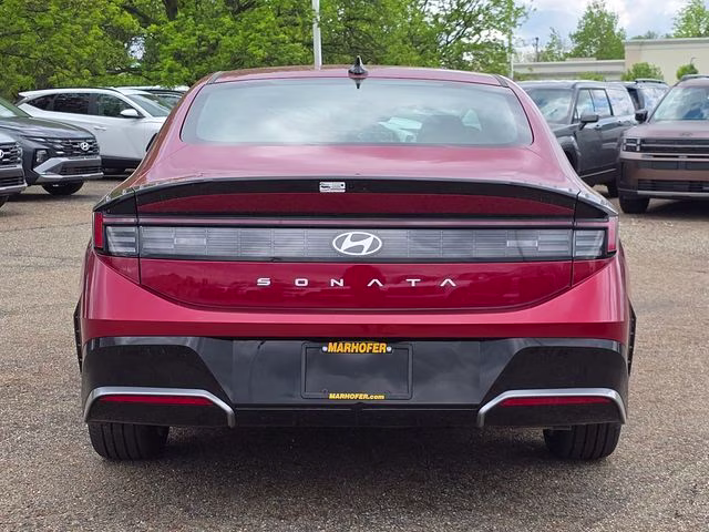 2026 Ultimate red Hyundai Sonata SEL Sport FWD Sedan