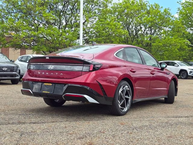 2026 Ultimate red Hyundai Sonata SEL Sport FWD Sedan