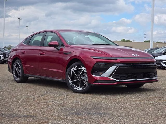 2026 Ultimate red Hyundai Sonata SEL Sport FWD Sedan