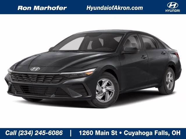 2026 Abyss Black Hyundai Elantra SE FWD Sedan