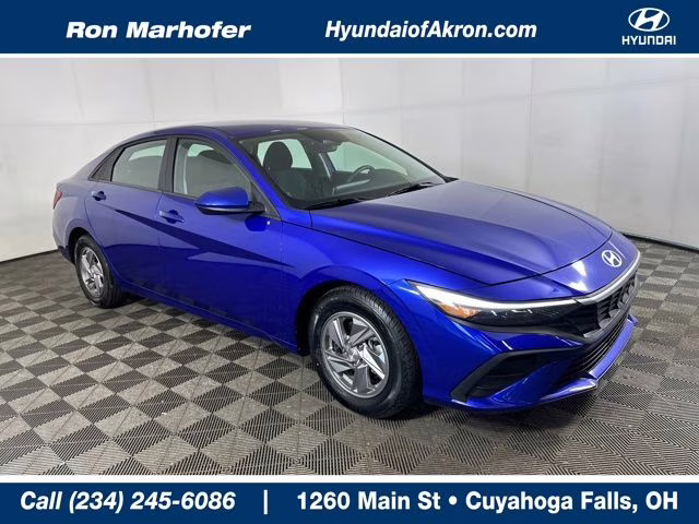 2024 Intense Blue Hyundai Elantra SE FWD Sedan