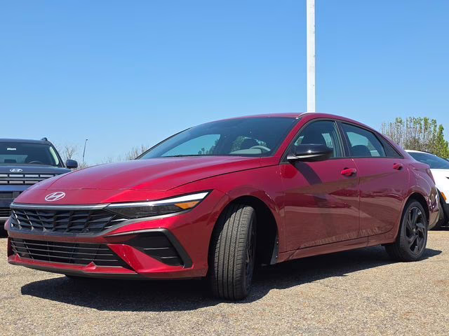 2026 Ultimate Red Hyundai Elantra SEL Sport FWD Sedan