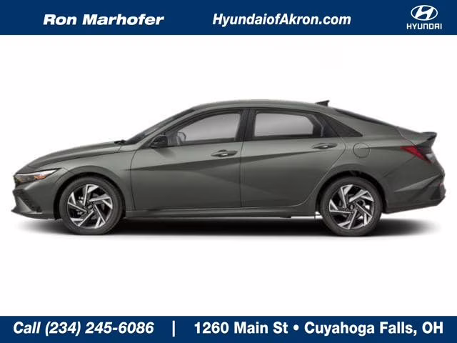 2026 Amazon Gray Hyundai Elantra SEL Sport FWD Sedan