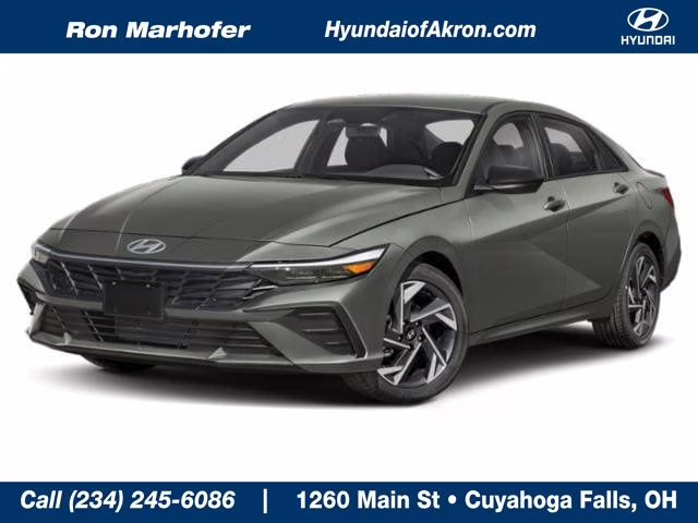 2026 Amazon Gray Hyundai Elantra SEL Sport FWD Sedan