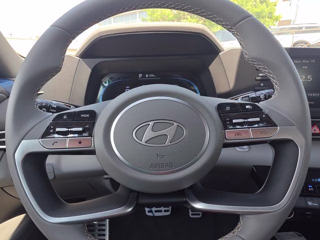 2026 Amazon Gray Hyundai Elantra SEL Sport FWD Sedan