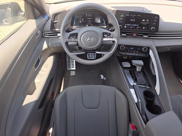2026 Amazon Gray Hyundai Elantra SEL Sport FWD Sedan