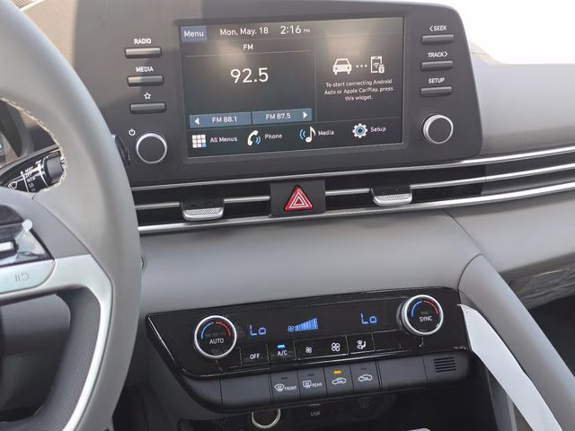 2026 Amazon Gray Hyundai Elantra SEL Sport FWD Sedan