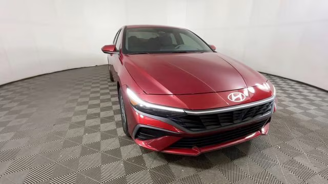 2024 Ultimate Red Hyundai Elantra SEL FWD Sedan