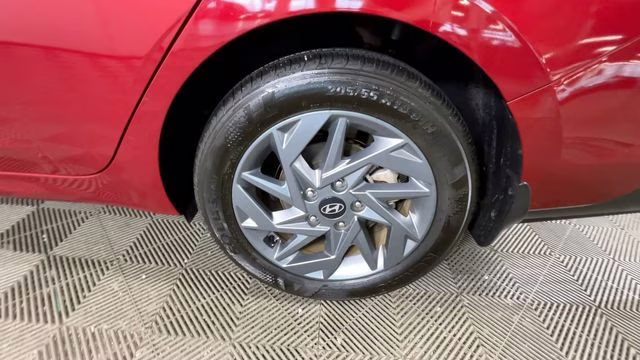 2024 Ultimate Red Hyundai Elantra SEL FWD Sedan