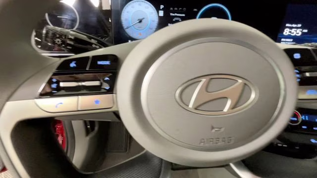 2024 Ultimate Red Hyundai Elantra SEL FWD Sedan