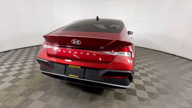 2024 Ultimate Red Hyundai Elantra SEL FWD Sedan