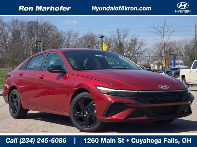 2026 Ultimate Red Hyundai Elantra SEL Sport FWD Sedan