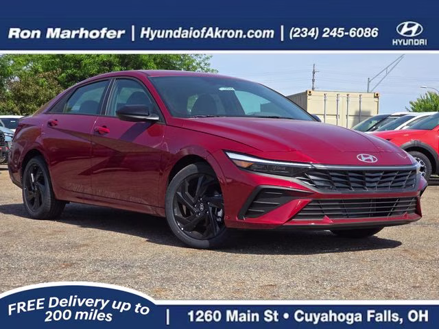 2026 Ultimate Red Hyundai Elantra SEL Sport FWD Sedan