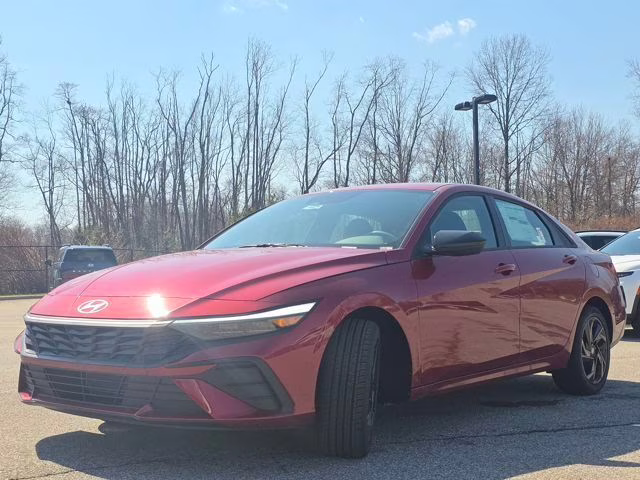 2026 Ultimate Red Hyundai Elantra SEL Sport FWD Sedan