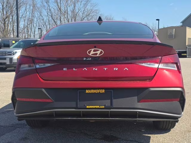 2026 Ultimate Red Hyundai Elantra SEL Sport FWD Sedan