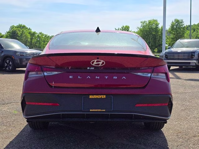 2026 Ultimate Red Hyundai Elantra SEL Sport FWD Sedan