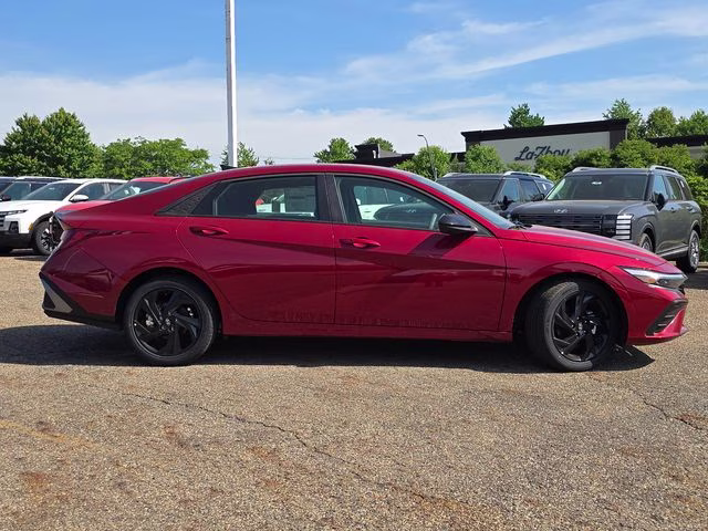 2026 Ultimate Red Hyundai Elantra SEL Sport FWD Sedan