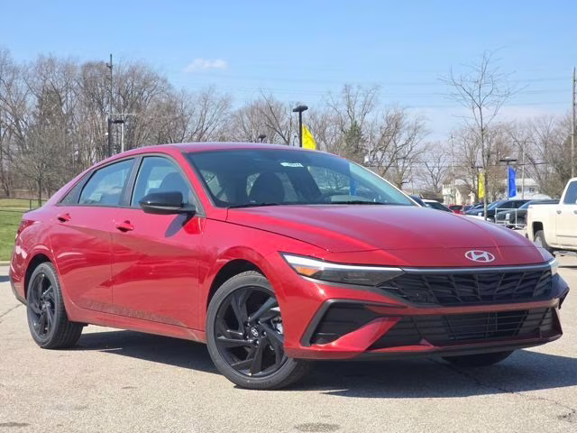 2026 Ultimate Red Hyundai Elantra SEL Sport FWD Sedan