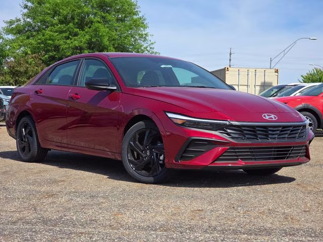 2026 Ultimate Red Hyundai Elantra SEL Sport FWD Sedan