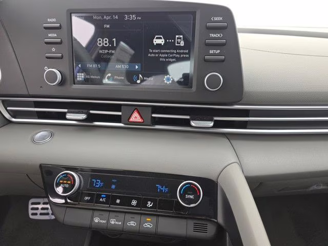 2025 Intense Blue Hyundai Elantra SEL Sport FWD Sedan