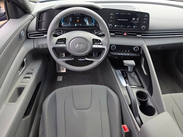 2025 Intense Blue Hyundai Elantra SEL Sport FWD Sedan
