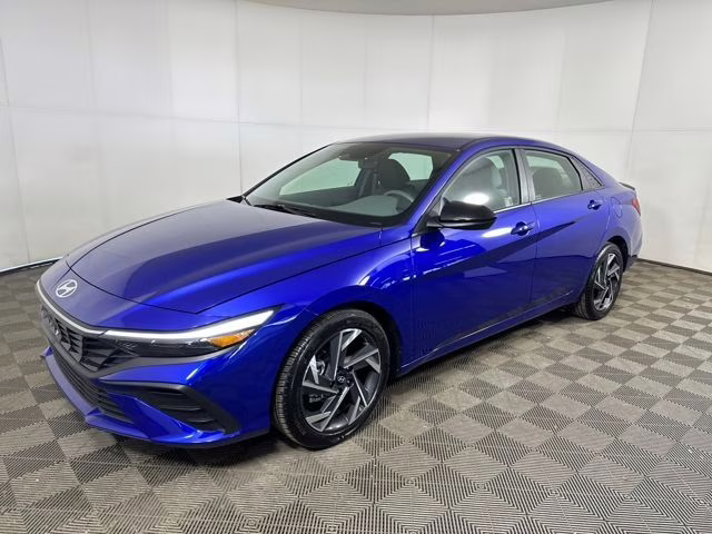 2025 Intense Blue Hyundai Elantra SEL Sport FWD Sedan