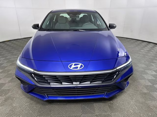 2025 Intense Blue Hyundai Elantra SEL Sport FWD Sedan