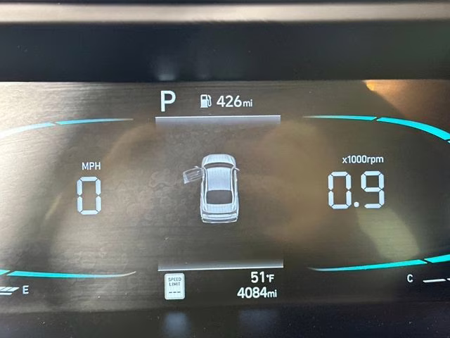 2025 Intense Blue Hyundai Elantra SEL Sport FWD Sedan