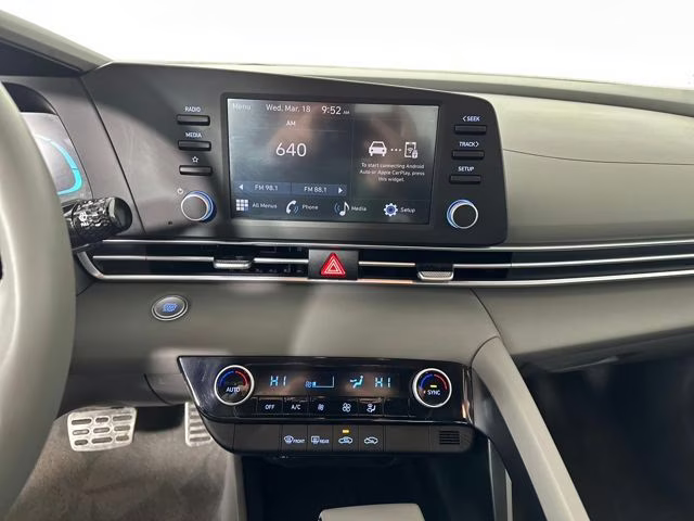 2025 Intense Blue Hyundai Elantra SEL Sport FWD Sedan