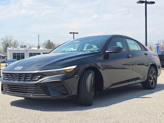 2026 Abyss Black Hyundai Elantra SEL Sport FWD Sedan