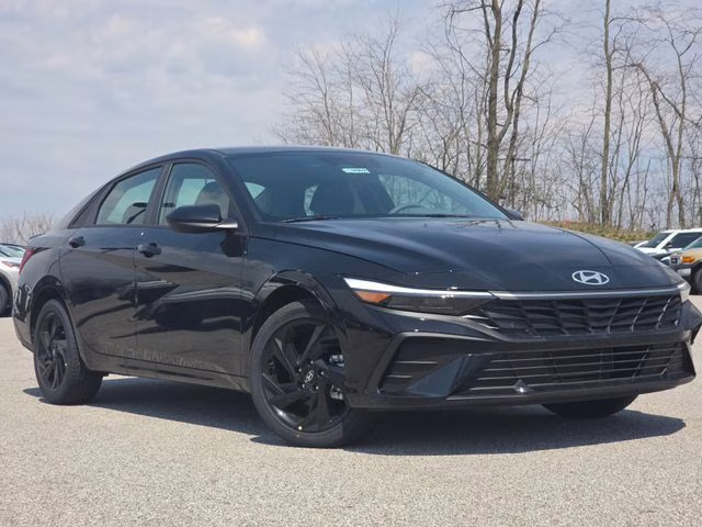 2026 Abyss Black Hyundai Elantra SEL Sport FWD Sedan