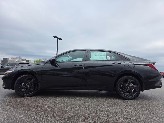 2026 Abyss Black Hyundai Elantra SEL Sport FWD Sedan