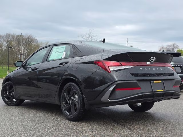 2026 Abyss Black Hyundai Elantra SEL Sport FWD Sedan