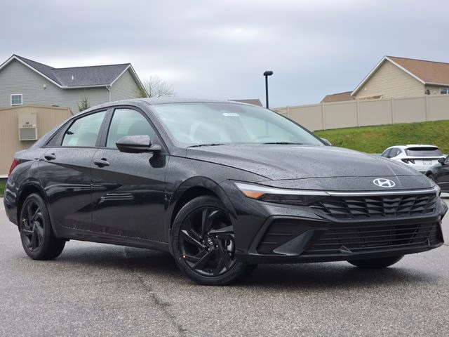 2026 Abyss Black Hyundai Elantra SEL Sport FWD Sedan