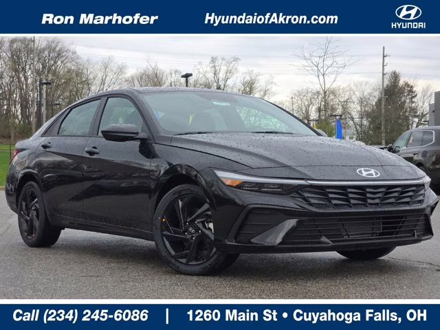 2026 Abyss Black Hyundai Elantra SEL Sport FWD Sedan